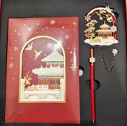 出故宫淘宝 故宫的雪笔记本礼盒套装 仅打开查看