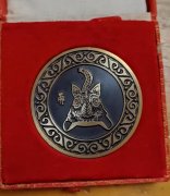 中国邮政虎年生肖纪念章，50分面值 低价出