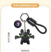 夜煞钥匙扣，正版，眼镜可以发光 9成新