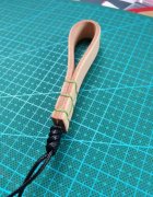 手工皮钥匙扣，DIY做的 欢迎喜欢的伙伴来观