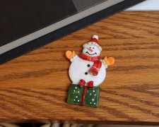 2个全新未拆封宜家圣诞冰箱贴，原包装都在